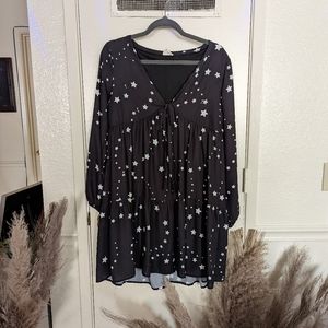 Star flowy baby doll dress Size M